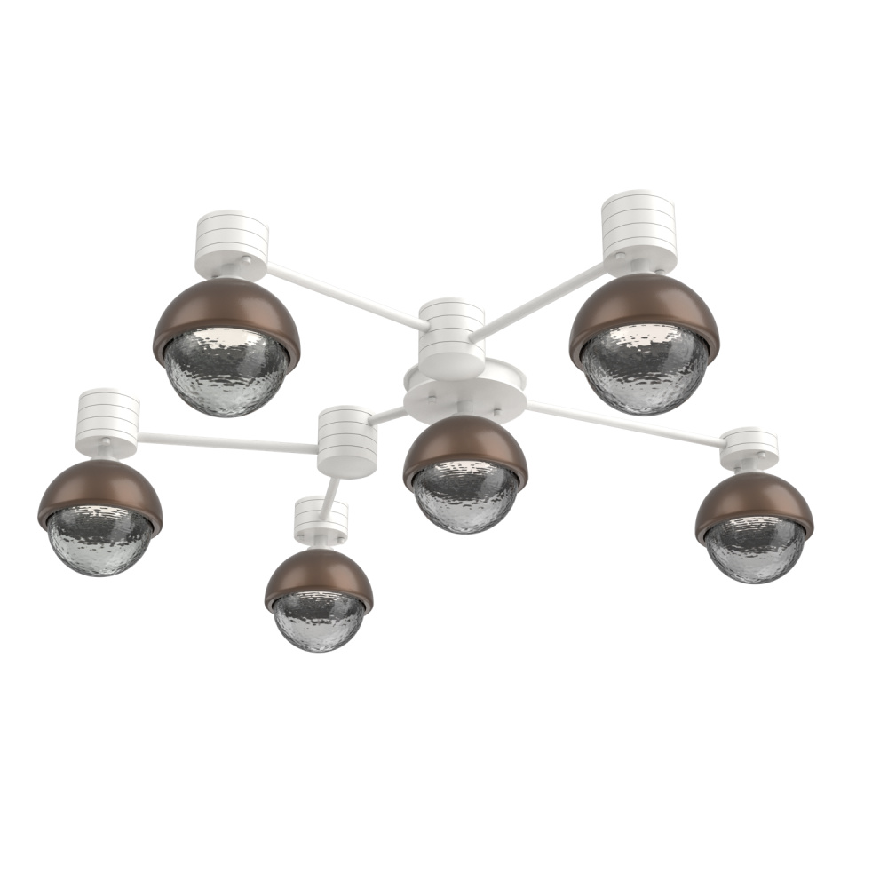 Hub & Spoke - Cabochon - Round - 6pc