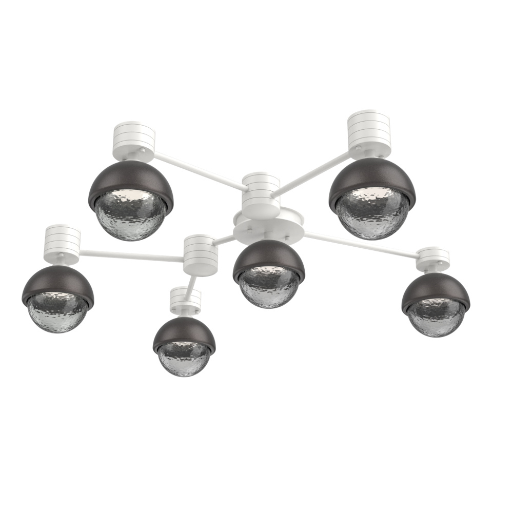 Hub & Spoke - Cabochon - Round - 6pc