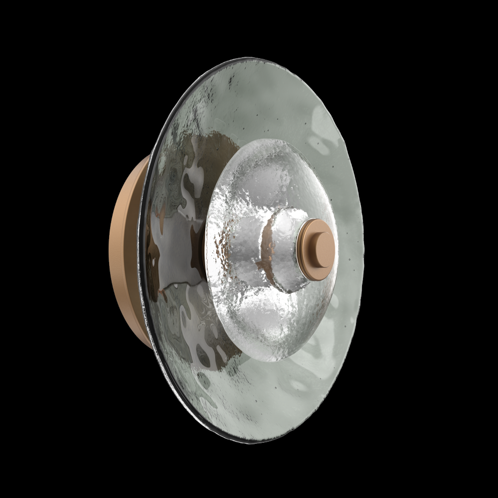 Disc Surface Mount - Cirrus - Large (warm glass and cast glass)