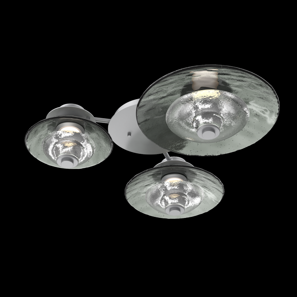 Hub & Spoke - Cirrus - 3pc (warm glass and cast glass)