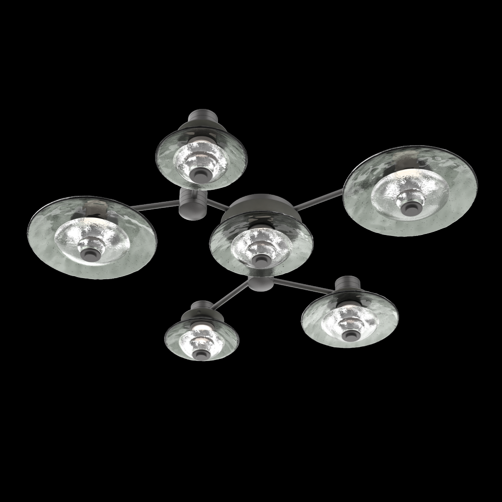 Hub & Spoke - Cirrus - Round - 6pc (warm glass and cast glass)