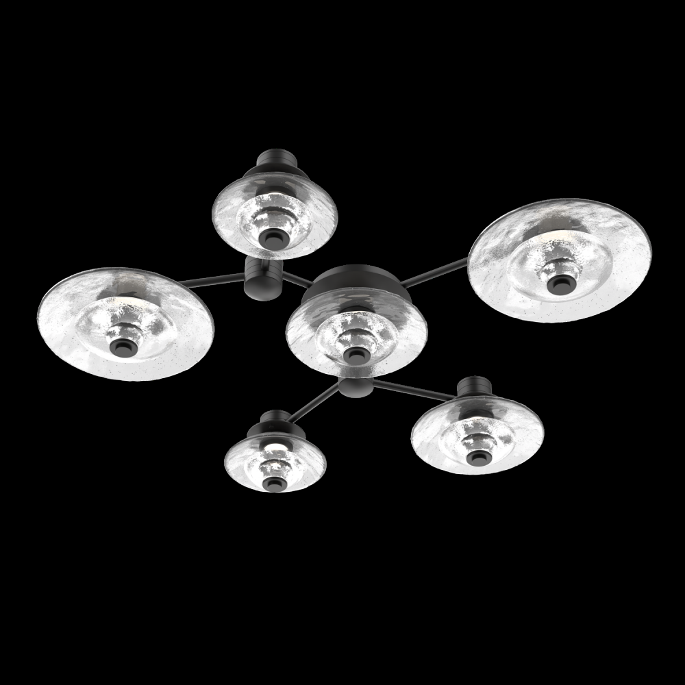 Hub & Spoke - Cirrus - Round - 6pc (warm glass and cast glass)