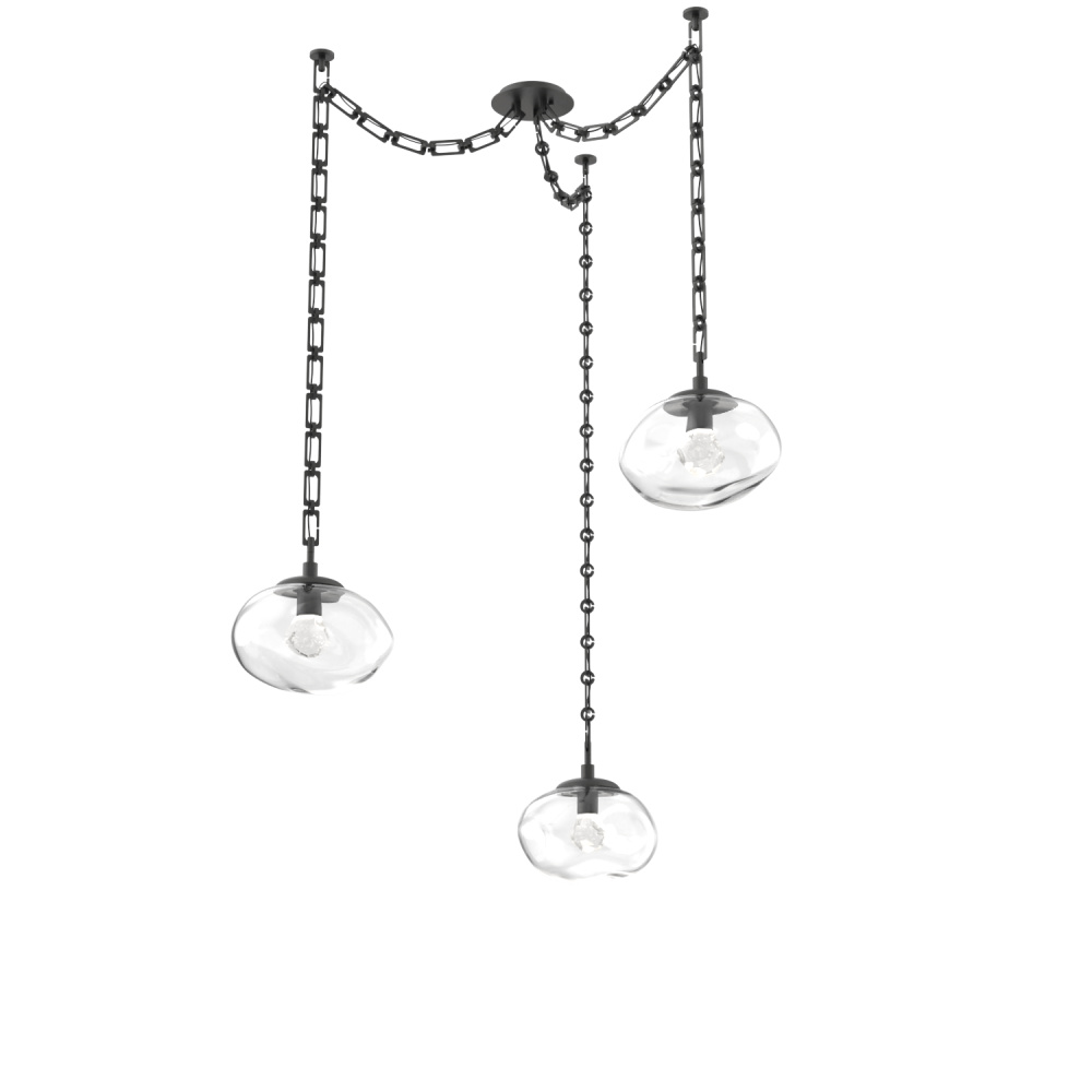 Nova LED Multi Light Pendant Matte Black