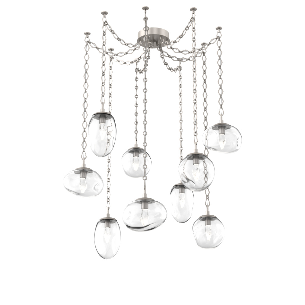 Cosmos Round 9pc Swag Multi-Pendant Chain (LED)