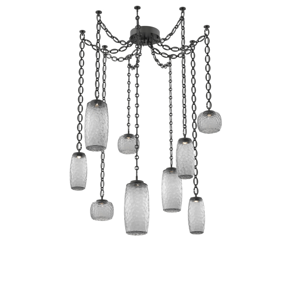 Vessel Multi Light Pendant Matte Black