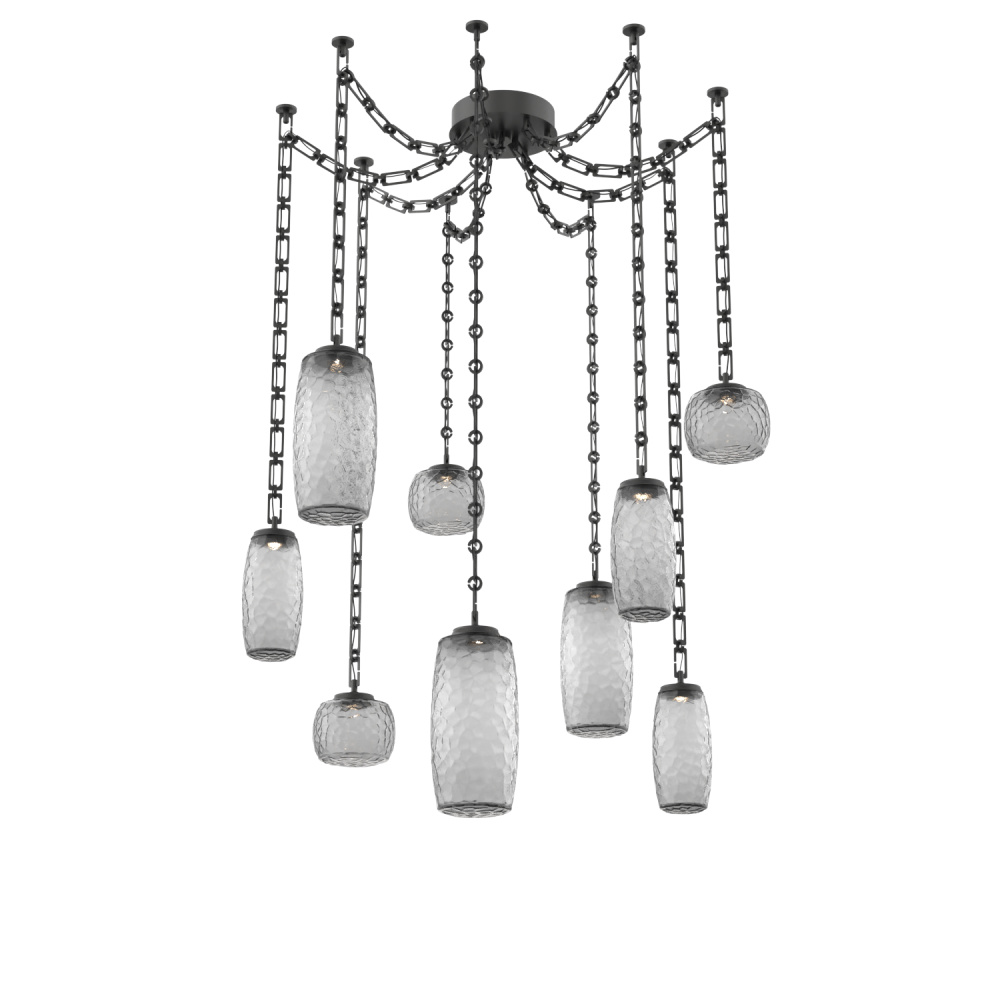 Vessel Multi Light Pendant Matte Black