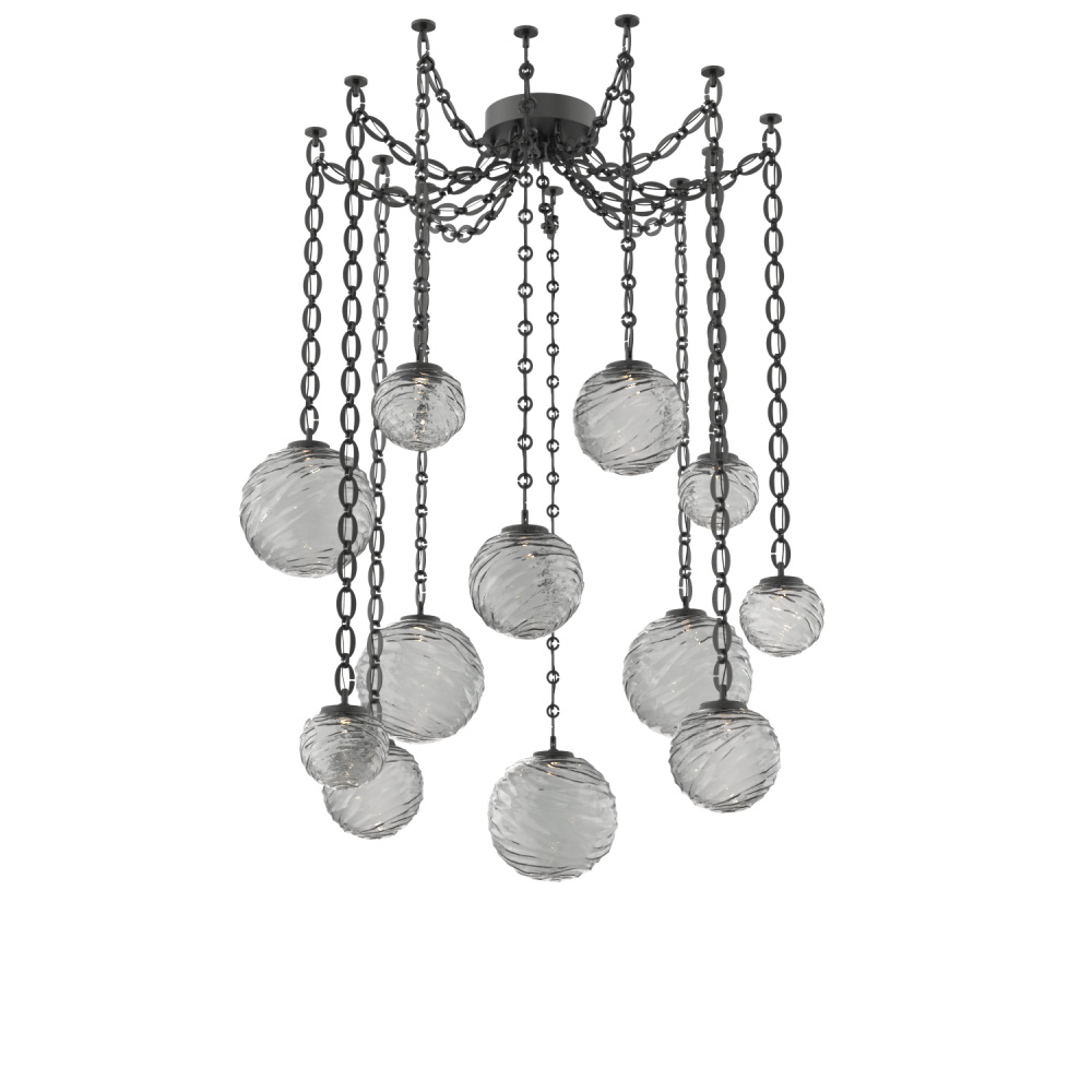 Gaia Round Chain 12pc Swag Multi-Pendant