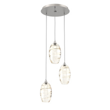 Hammerton CHB0035-03-BS-OA-C01-E2 - Ellisse Round 3pc Multi-Pendant