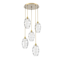 Hammerton CHB0035-05-GB-OC-C01-E2 - Ellisse Round 5pc Multi-Pendant