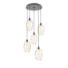 Hammerton CHB0035-05-MB-OA-C01-E2 - Ellisse Round 5pc Multi-Pendant