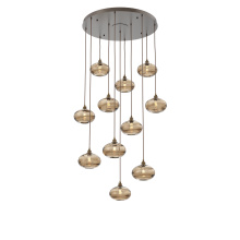 Hammerton CHB0036-11-FB-OB-C01-E2 - Coppa Round 11pc Multi-Pendant