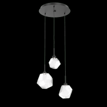Hammerton CHB0039-03-MB-C-C01-L3 - Gem Round 3pc Multi-Pendant