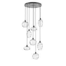 Hammerton CHB0048-08-MB-OC-C01-E2 - Misto Round 8pc Multi-Pendant