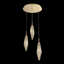 Hammerton CHB0050-03-GB-CB-C01-L1 - Rock Crystal Round 3pc Multi-Pendant