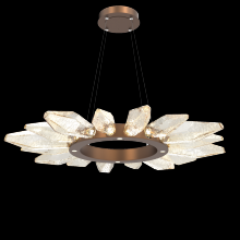 Hammerton CHB0050-42-BB-CA-CA1-L3 - Rock Crystal Radial Ring - 42