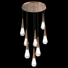Hammerton CHB0078-08-BB-C-C01-L1 - Raindrop Round 8pc Multi-Pendant