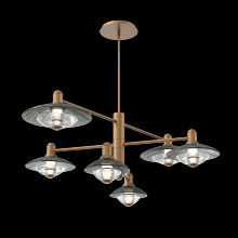 Hammerton CHB0098-L6-NB-SG-001-L3 - Mobile - 6pc - Cirrus (warm glass and cast glass)