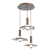 Hammerton CHB0099-03-BB-00-C01-L3-CG - Cumulus Round 3pc Multi-Pendant