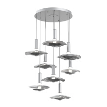Hammerton CHB0099-08-CS-00-C01-L3-BI - Cumulus Round 8pc Multi-Pendant