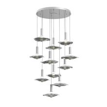 Hammerton CHB0099-11-CS-00-C01-L3-SG - Cumulus Round 11pc Multi-Pendant