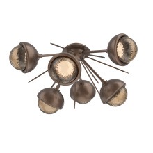 Hammerton CLB0093-02-BB-B-L3-MS - Cabochon Semi Flush Mount Burnished Bronze