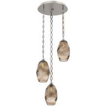 Hammerton CNB0035-03-BS-OB-CH2-E2 - Ellisse Round 3pc Multi-Pendant Chain