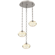 Hammerton CNB0036-03-BS-OA-CH1-E2 - Coppa Round 3pc Multi-Pendant Chain