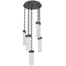 Hammerton CNB0042-05-MB-CG-CH1-L1 - Parallel Round Chain 5pc Multi-Pendant