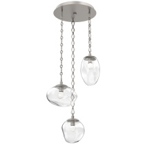 Hammerton CNB0069-03-BS-FC-CH1-L1 - Cosmos Round 3pc Multi-Pendant Chain (LED)