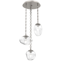 Hammerton CNB0069-03-BS-GC-CH2-L1 - Cosmos Round 3pc Multi-Pendant Chain (LED)