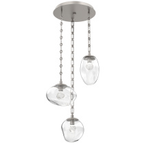 Hammerton CNB0069-03-BS-ZC-CH3-L1 - Cosmos Round 3pc Multi-Pendant Chain (LED)