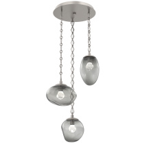 Hammerton CNB0069-03-BS-ZS-CH1-L3 - Cosmos Round 3pc Multi-Pendant Chain (LED)