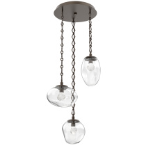 Hammerton CNB0069-03-FB-ZC-CH1-L3 - Cosmos Round 3pc Multi-Pendant Chain (LED)