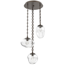 Hammerton CNB0069-03-FB-ZC-CH2-L1 - Cosmos Round 3pc Multi-Pendant Chain (LED)
