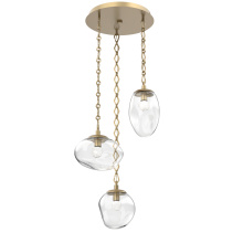 Hammerton CNB0069-03-GB-FC-CH1-L3 - Cosmos Round 3pc Multi-Pendant Chain (LED)