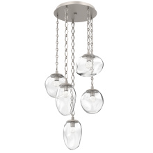 Hammerton CNB0069-05-BS-FC-CH1-L1 - Cosmos Round 5pc Multi-Pendant Chain (LED)