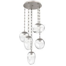 Hammerton CNB0069-05-BS-FC-CH3-L3 - Cosmos Round 5pc Multi-Pendant Chain (LED)