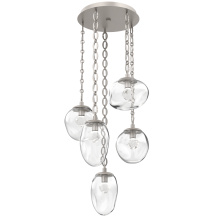 Hammerton CNB0069-05-BS-ZC-CH2-L3 - Cosmos Round 5pc Multi-Pendant Chain (LED)