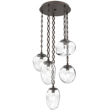 Hammerton CNB0069-05-FB-GC-CH2-L3 - Cosmos Round 5pc Multi-Pendant Chain (LED)