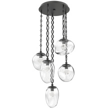 Hammerton CNB0069-05-MB-ZC-CH2-L3 - Cosmos Round 5pc Multi-Pendant Chain (LED)
