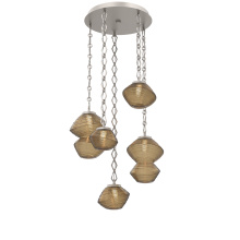 Hammerton CNB0089-05-BS-B-CH1-L3 - Mesa Round Chain 5pc Multi-Pendant