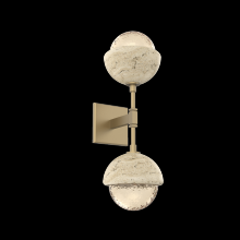 Hammerton IDB0093-02-GB-A-L3-TR - Cabochon Double Sconce
