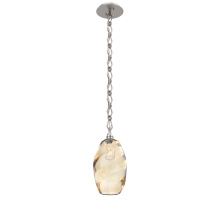 Hammerton LNB0035-01-BS-OA-CH1-E2 - Ellisse Round Single Pendant Chain