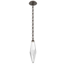 Hammerton LNB0050-19-FB-CC-CH1-L3 - Rock Crystal Chain Pendant - 19-Inch