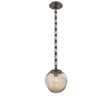 Hammerton LNB0062-01-FB-B-CH3-E2 - Aster Round Single Pendant with Chain (Bulb)