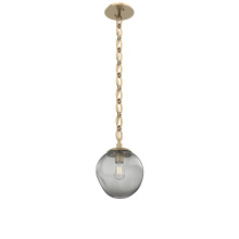 Hammerton LNB0062-01-GB-S-CH2-E2 - Aster Round Single Pendant with Chain (Bulb)