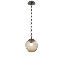 Hammerton LNB0066-01-FB-FB-CH2-L1 - Aster Round Single Pendant with Chain (LED)