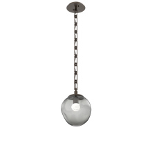 Hammerton LNB0066-01-FB-FS-CH3-L1 - Aster Round Single Pendant with Chain (LED)