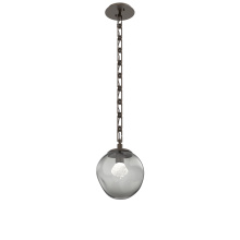 Hammerton LNB0066-01-FB-ZS-CH3-L1 - Aster Round Single Pendant with Chain (LED)