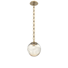 Hammerton LNB0066-01-GB-FA-CH2-L1 - Aster Round Single Pendant with Chain (LED)